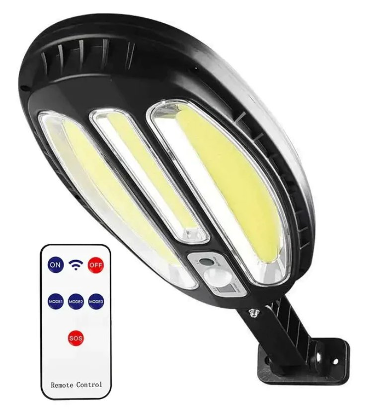 5БР СОЛАРНА LED УЛИЧНА ЛАМПА 600 W ,HB8288A, ОВАЛНА, 138 LED COB