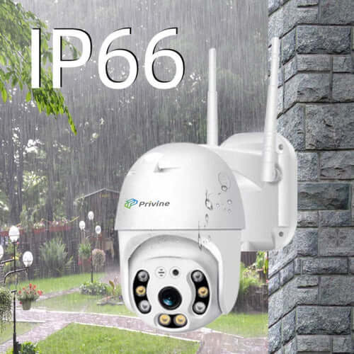 IP въртяща безжична камера Privine 5MPX- 4+4LED + SD карта 64gb YCC365+