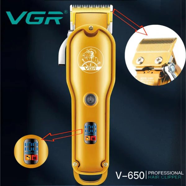 Професионален тример VGR V-650 с USB зареждане